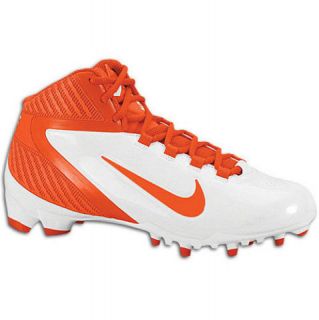 new mens nike alpha speed 3/4 TD football/lacrosse cleat/cleats white