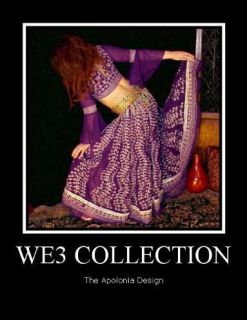 We3 Belly Dance Tribal Gypsy Bollywood Apolonia Costume