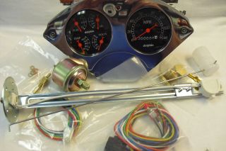 1955 1956 Chevrolet dash speedometer gauge guages instrument odometer