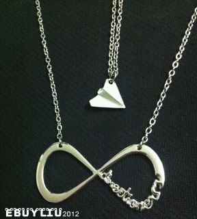 HOT sell One Direction 1D Directioner & Harry AIRPLANE NECKLACE #