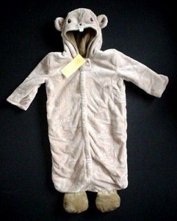 EUC Gymboree Beaver Bunting Halloween Costume Size 0 6 0 6 Months
