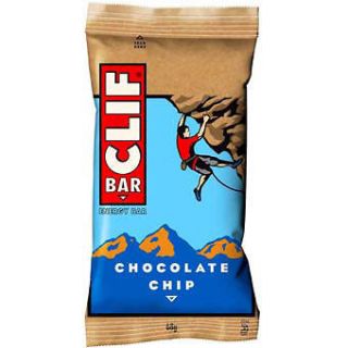 Clif Bar Energy Bars 12 x 68g Bar   Chocolate Chip