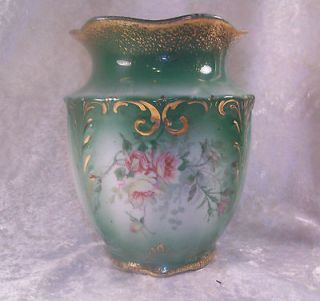 Vintage Knowles Taylor Knowles KTK Semi Vitreous Porcelain Floral Vase