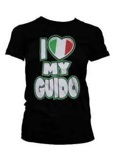 Love My Guido Girls Juniors Shirt Jersey Shore Snooki