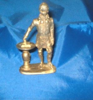 Newly listed Masonic Pewter Figure of Robbie Burns in Full Regalia