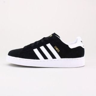 Youth Grade School Kids Adidas Campus 2 classic Sneakers New, Black