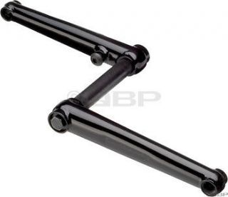 Profile BMX Race Crankset 170mm Black (no BB)