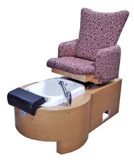 SaniJet Salon Spa Pedicure Jet Massage Pipeless Foot Bath Chair #2