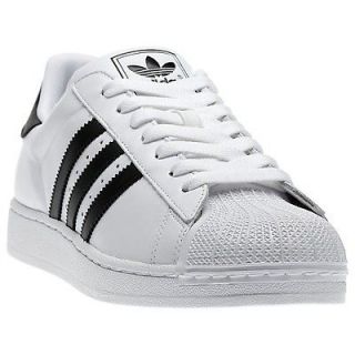 Adidas Superstar II White Black Classic Originals Trefoil 3 Stripes