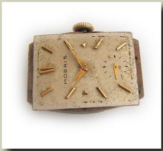 Newly listed Vintage WRISTWATCH MOVEMENT MOERIS 20/26 T   FOR PARTS