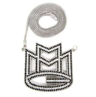 ICED OUT MAYBACH MMG PENDANT w/ 30 & 36 NECKLACE RICK ROSS CHAIN HIP
