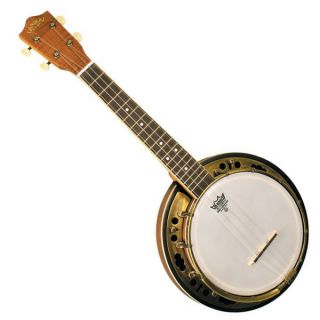 Lanikai Deluxe Banjo Ukulele Banjolele Uke LBU C
