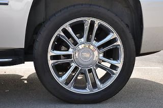 Cadillac Escalade Platinum Wheels Tires 285 Silverado Tahoe Yukon Sub