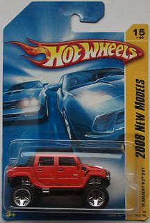 2008 Hot Wheels New Models Hummer H2 SVT 15/40 (Orange Version)