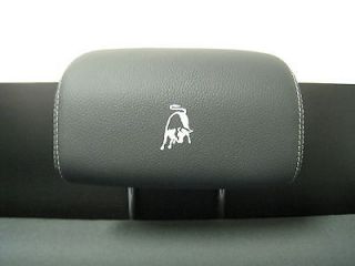 Headrest Badge decal sticker *Lamborghini LOGO* 4 pcs (Fits 2012