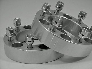 2pc HUMMER H3 WHEEL ADAPTER SPACERS FREE LUGS 2.00 Inch