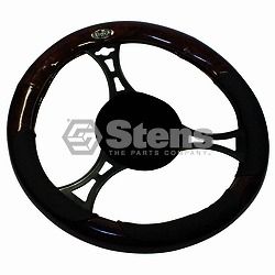 / Black Universal Golf Cart / Boat Steering Wheel Protective Cover