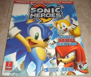 Sonic Heroes Strategy Guide for Playstation 2 Nintendo GameCube & Xbox