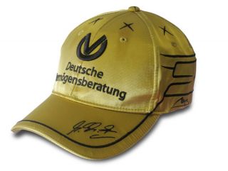  Schumacher 20 Years F1 Official Spa 2011 Gold Cap Special Edition