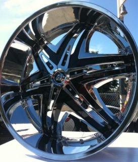 24 Diablo Elite Rims Tires Armada Infinity QX56 Titan Tahoe Escalade