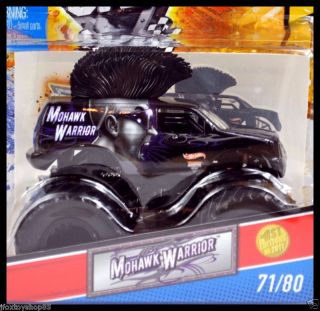 2011 Hot Wheels Monster Jam Truck *MOHAWK WARRIOR*  1ST edition with