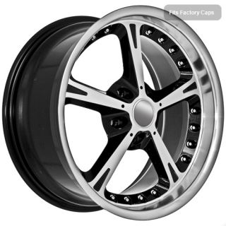 18 black wheels rims fit 2010 BMW 5 M5 6 2010 M6 7 8 Series 525 540
