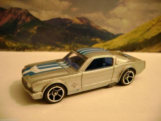65 FORD MUSTANG FASTBACK 2010 HOT WHEELS FASTER THAN EVER SERIES