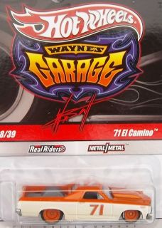 Hotwheels 71 El Camino 2010 Waynes Garage