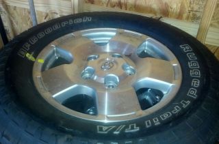 2008 Toyota Tundra Stock Tires and Rims