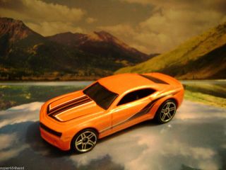 Chevy Camaro Concept 2008 Hot Wheels Web Trading Cars Series Orange