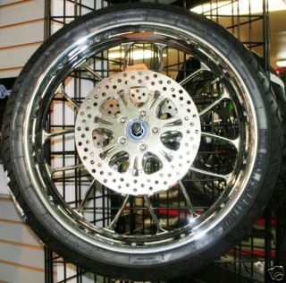  Chrome Wheels Tires 4 Harley Street Road Glide FLH Flt 09 12