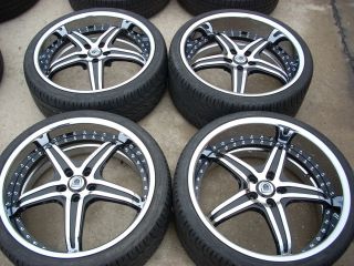 22 asanti AF144 Forged Wheels Tires Rims 09 13 BMW 750i 750LI 760LI
