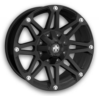 Black Rims with Nitto 33x12 50x18 Mud Grappler Tires Wheels