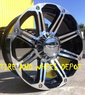 20 inch AE050 Rims Wheels and Tires Tahoe Escalade Sierra Navigator