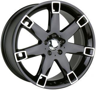 17 Black Wheels Rims Toyota Camry Avalon Venza Sienna Rav 4 5x114 3