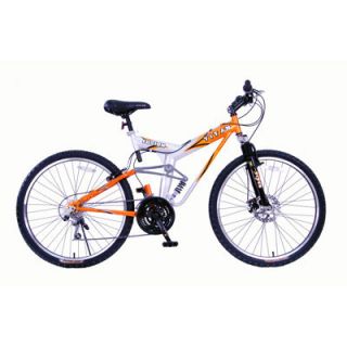 Titan Fusion Unisex 19 Wheel 21 Speed Mountain Bicycle Bike Orange