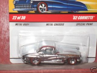 HW Hot Wheels Classics 5 22 62 Corvette Hotwheels