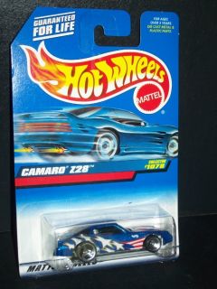 1999 Hot Wheels Camaro Z28 1078 Mint on Card