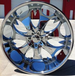 26 INCH PHINO 68 WHEELS RIMS AND TIRES 6X135 NAVIGATOR EXPEDITION FORD