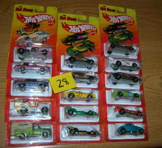 Hot Ones 2011 2012 Lot 28 Hot Wheels Assorted Case Lot Sale 16 Cars