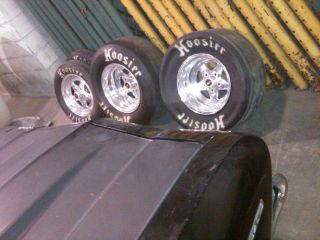 weld pro star wheels weld rims hoosier slicks hoosier tires drag