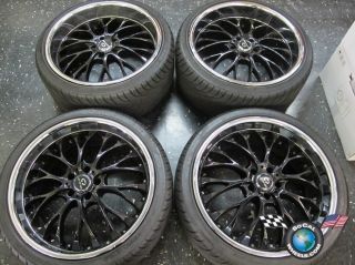 Four Mercedes Lorenzo WL27 20 Wheels Tires 5x112 20x8 5 20x10