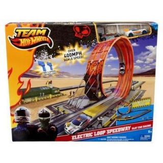 NEW HOT WHEELS ELECTRIC LOOP SPEEDWAY SLOT RALLY CAR RACING RACE TRACK