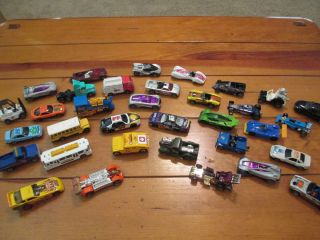 Hot Wheels, Matchbox, & Other Die Cast Car Lot (34 Cars Total) Nascar