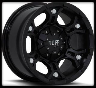 T03 Black Rims w 30x9 50x15 BFGoodrich A T TA KO Wheels Tires