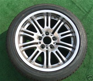 Original Condition Genuine Factory E46 BMW M3 18 inch Wheel Tire Track