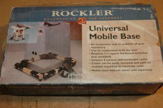 Universal Mobile Base 92051 Mobile Machine Base Wheels Casters