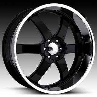 GM Escalade Tahoe Suburban Denali 20 Black Wheels Rims