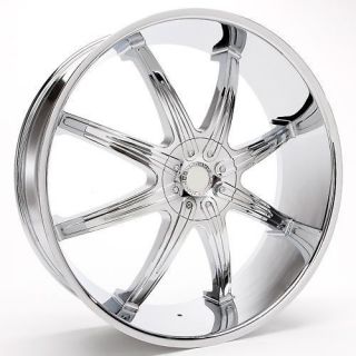 26 inch MS48 Rims and Tires Charger Magnum Chrysler 300 Regal Nova