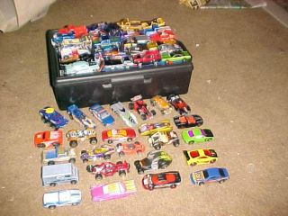Nice 50 Car Hot Wheels Lot with A Nearly New 48 Car Case